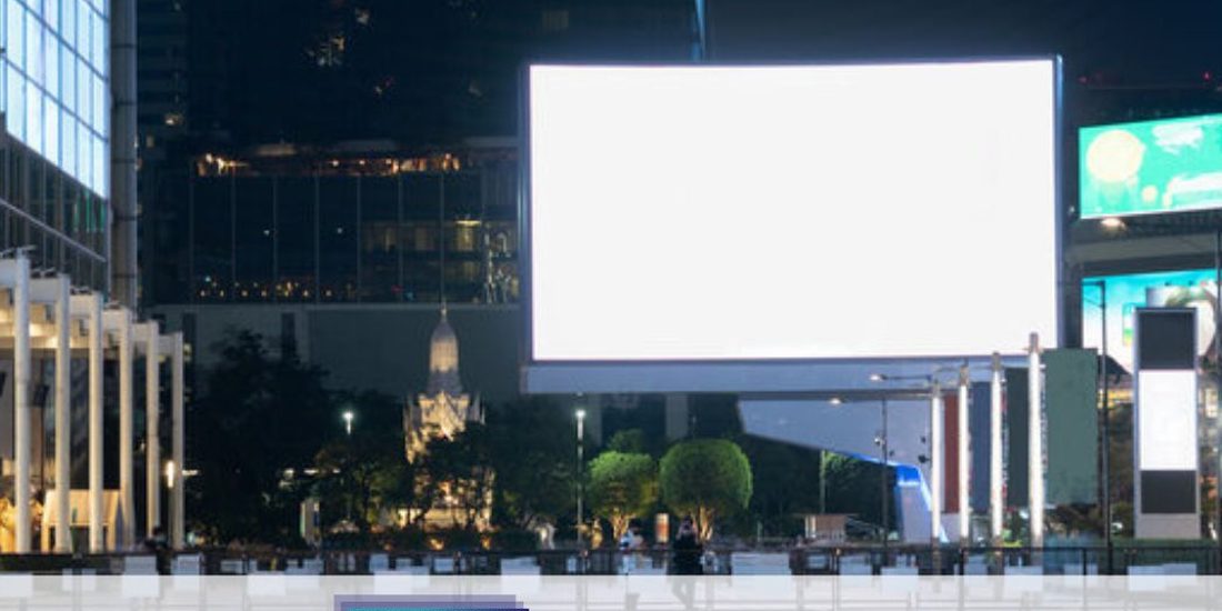 Los Angeles LED Screens outdoor video wall installation